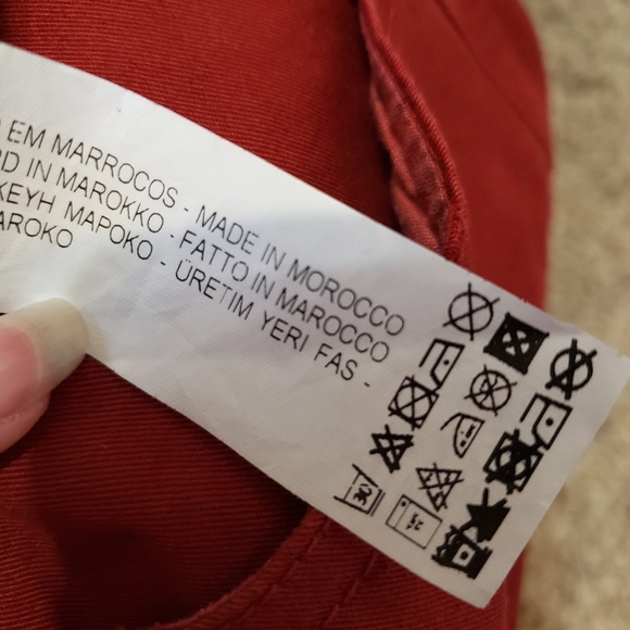 Zara Man Red Distressed Jeans - Picture 9 of 9